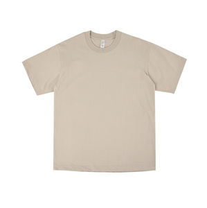 T-shirt en coton à col rond pour homme, doux et confortable pour un usage quotidien, tee-shirt uni en coton respirant et léger, chemise décontractée - Product Image 4