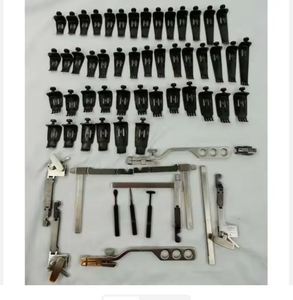 Juego de Retractores Lumbares Manuales de Primera Calidad, Clase I, Sistema de Cinturón Negro, Acero Inoxidable, Cirugía Veterinaria, Reutilizable, CE - Product Image 2