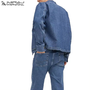 Vestes en jean confortables, tendance, respirantes, qualité supérieure, style streetwear, nouvelle collection, prix de gros OEM ODM - Product Image 2