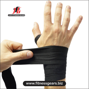 Vendas de Boxeo Transpirables de Alta Calidad, Suaves y Personalizables, para Uso Unisex, Fáciles de Usar, con Diseño a Cuadros, Hechas en Pakistán - Product Image 3