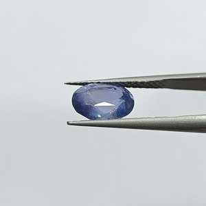 Zafiro azul ovalado natural de 4.15 quilates de Sri Lanka, piedras preciosas sueltas para la fabricación de joyas y anillos, certificado BSI-53 - Product Image 5