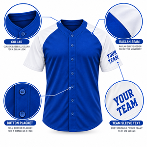Diseños de Camisetas de Béisbol de Dos Tonos con Impresión por Sublimación Personalizada para Uniformes de Equipos de Adultos y Jóvenes con Numeración de Jugadores Personalizada - Product Image 6