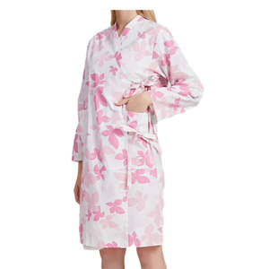 Batas de Hospital para Hombre y Mujer, Ropa de Paciente de Algodón de Manga Corta, Uniformes para Pacientes Hospitalizados, Ropa de Dormir, Uniformes de Enfermera de Manga Larga - Product Image 3