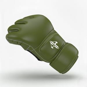 Gants de boxe pour hommes de qualité supérieure, fermeture personnalisée, matériau en cuir PU, avec lacets, par RIVIAN ATLANTIC - Product Image 3