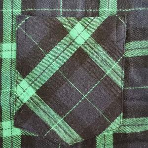 Chemise en flanelle douce et respirante à carreaux, boutonnée, pour garçons, taille 6XL, chemise en flanelle pour hommes avec design et taille personnalisés - Product Image 5