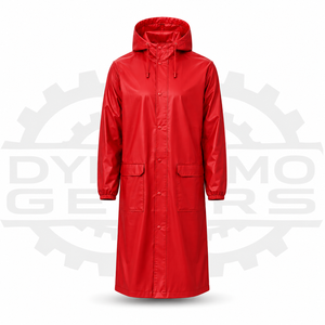 Waterproof Hooded <b>Raincoat</b> for <b>Men</b> Women | Lightweight EVA Rain Jacket | Reusable Outdoor Rain Coat for Hiking Camping Travel - Product Image 5
