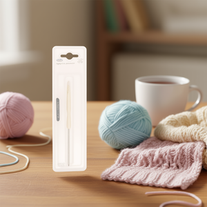 Uncinetto Ilan 4mm 138mm in plastica per lavori a maglia - Product Image 2