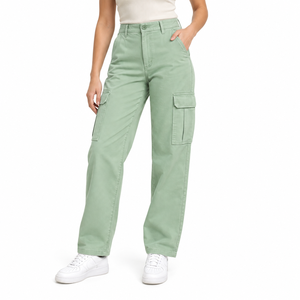 Winter Wear Polyester/Cotton Terry Fleece Breathable Lace Elastic Waist Regular <b>Wide</b> <b>Leg</b> <b>Joggers</b> Women Custom Logo - Product Image 1