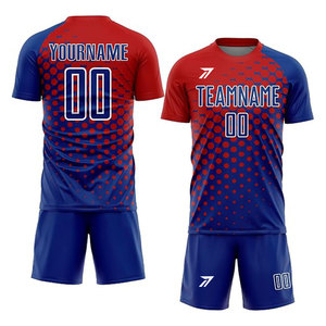 Tackle Twill Soccer Uniform Adult Embroidered Number Name Durable Breathable Custom Color OEM Wholesale Jersey Factory Direct - Product Image 1