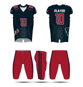 Conjuntos de Camisetas de Fútbol Americano para Adultos de Alta Calidad 2026, Uniformes Personalizados con Sublimación Completa, Pantalones Cortos Transpirables - Product Image 6