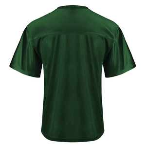 เสื้อฟุตบอลตาข่ายแขนสั้นคอวีสำหรับผู้ชายระบายอากาศได้ดีทรงปกติ - Product Image 3