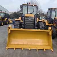 Pasokan Langsung Pabrik XC8 S3580 Backhoe Loader 3.5Ton Beban Terukur Wheel Loader Multi Fungsi Excavator Mesin Diesel PLC
