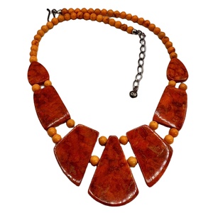 Nouveau collier de perles géométriques en pierre naturelle, coloré, pour femme, style bohème, design élégant, bijoux de fête, cadeau de mariage pour femme - Product Image 5