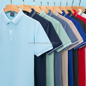 Camiseta Polo de Golf Personalizada para Hombre, Manga Corta, Informal, con Logotipo Bordado, Lisa para Personalizar, Envío DDP - Product Image 2