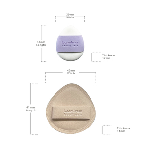 Coussinets de doigts en forme de goutte d'eau, lot de 2 grands et 2 petits, vente en gros pour la distribution au détail, faciles à utiliser, deux tailles, ajustement parfait pour les doigts. - Product Image 2