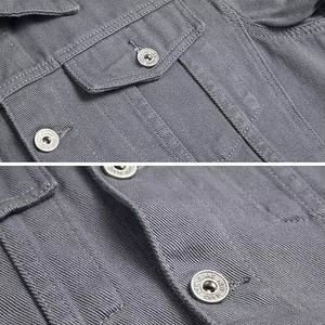 New Arrival Fashion Streetwear <b>Denim</b> <b>Jacket</b> High Quality Custom Design <b>Men</b> <b>Denim</b> <b>Jacket</b> In Different Sizes <b>Denim</b> <b>Jacket</b> For Sale - Product Image 5