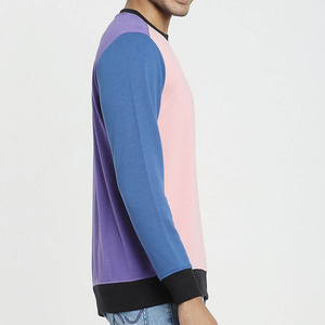 High Quality OEM Pullover Plain Dyed Blank Crewneck Cotton Custom Printed <b>Sweatshirt</b> For Men - Product Image 6