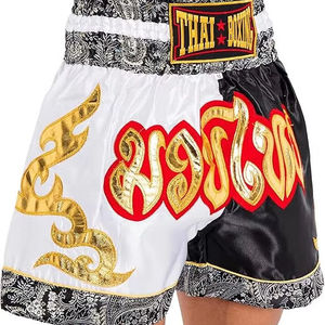 Fabricant de shorts MMA personnalisés par sublimation, vêtements d'arts martiaux, shorts à séchage rapide, shorts de Muay Thai - Product Image 1