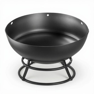 Brasero de metal artesanal Heritage Ember para espacios de jardín que combina artesanía atemporal, diseño elegante y durabilidad. - Product Image 1