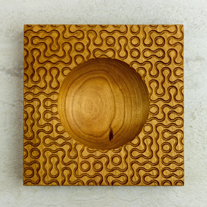 Hot Selling Wooden Round <b>Cookie</b> Stamp Mold Abstract Pattern Embossed Biscuit Press Handmade Baking <b>Tool</b> Kitchen Bakery Export Se - Product Image 4