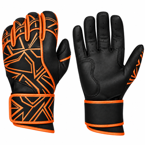 All Color High Quality <b>Baseball</b> <b>Gloves</b> Professional Hot Sale Cabretta Leather Short Cuff <b>Baseball</b> Batting <b>Gloves</b> - Product Image 1