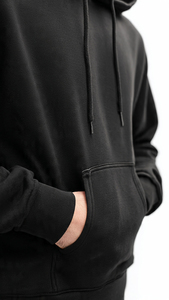 Sudadera con Capucha Unisex de Alta Calidad, Mezcla de Algodón y Poliéster, Bolsillo Tipo Canguro, Cordón Ajustable, Proveedor Mayorista con Logotipo Personalizado - Product Image 4