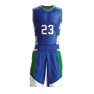 Conjunto de Camiseta y Pantalones Cortos de Baloncesto Reversibles para Hombre, Estampados, de Verano, de Secado Rápido, Transpirables, con Nombre de Equipo Personalizado - Product Image 1