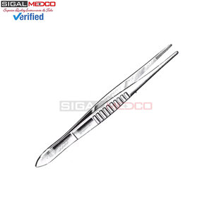 SIGAL MEDCO Pinces à pansements professionnelles en acier inoxydable 14/16/18cm Instruments chirurgicaux médicaux Clip en acier inoxydable - Product Image 5