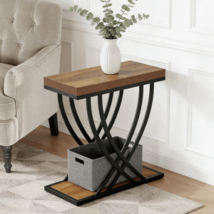 Comodino Intelligente Assemblato con Cassetto, Mobiletto Laterale per Letto, Comodini Pratici per Uso Accanto al Letto - Product Image 5