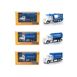 Mini camions à inertie coulissants en métal et plastique pour enfants et tout-petits de 3 à 5 et 8 ans - Product Image 4