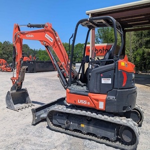 Mini excavadora Kubota U55-5 en venta, ideal para contratistas, paisajistas y proyectos de construcción a un precio excelente. - Product Image 1