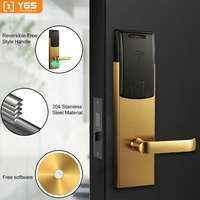 Cerradura de Puerta de Hotel ANSI 304 en Oferta, Sistema de Gestión de Cerraduras de Hotel con Tarjeta RF y SDK para Windows