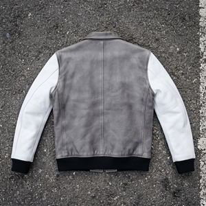 Veste en cuir véritable pour homme, col rabattable, fermeture éclair sur la poitrine, manteau en cuir PU, nouvelle mode hiver, vestes en cuir - Product Image 2