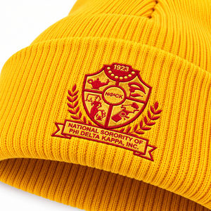 Gorro de Invierno para Mujer PDK, Gorro de Punto Suave de Primera Calidad con Patrón de Letras Bordadas Decorativas para Damas, para Clima Frío al Aire Libre - Product Image 5