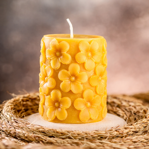 Velas de Cera de Abeja Natural, Tipo Tea Light y Pilar, Directo de Fábrica, Servicio OEM/ Sra. Alina - Product Image 4