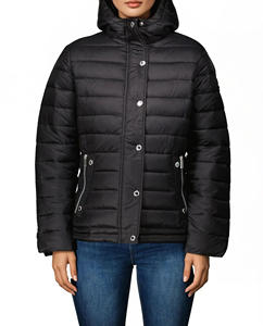 Chaqueta Acolchada Personalizada para Mujer, Abrigo de Invierno Ligero y Cálido, Ropa de Calle, Marca Privada - Product Image 4