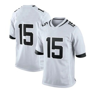 Maillot de football américain personnalisé à séchage rapide pour hommes et enfants, col en V, rayé, uniforme de sport d'entraînement, vente en gros - Product Image 4