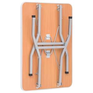 Mesa de Peluquería Canina Plegable Mediana, de Acero Inoxidable Negro, Productos para el Cuidado de Mascotas - Product Image 6