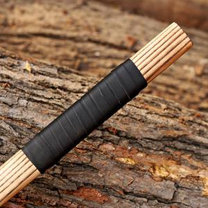 Hacha Tomahawk de Acero al Carbono Forjado a Mano de Grado Industrial, Estilo Vikingo, Hacha Barbuda con Funda de Cuero, Mango de Madera Personalizado OEM - Product Image 4