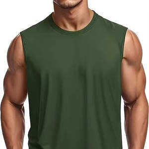 Camiseta de Verano de Alta Calidad para Hombre, de Algodón, Color Sólido, Cuello Redondo, Personalizada, de Secado Rápido, Estilo Jersey - Product Image 3