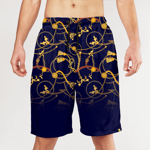 Pantalones Cortos Deportivos Casuales para Hombre de Secado Rápido, de Poliéster, con Estampado de Personajes de Robots y Cintura con Cordón Ajustable - Product Image 6