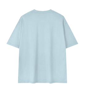 เสื้อยืดโอเวอร์ไซส์ทรงหลวมคุณภาพสูง ผ้าฝ้าย ยูนิเซ็กส์ สไตล์ลำลอง สตรีทแวร์ แฟชั่นฤดูร้อน พร้อมบริการสกรีนโลโก้ตามสั่ง - Product Image 2