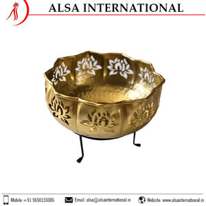 Suministro directo de fábrica El mejor cuenco de latón personalizado Exportación directa del fabricante indio para uso en viajes Suministro a granel disponible - Product Image 2