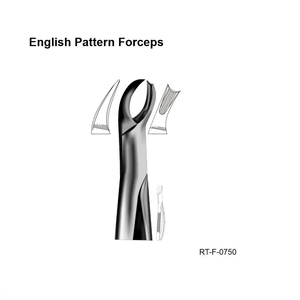 Forceps d'extraction ergonomiques de type anglais en acier inoxydable par Roboz Tech Pakistan - Product Image 6