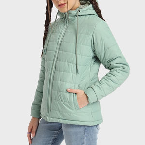Chaqueta Acolchada Informal y Cómoda para Mujer, Servicio OEM, Diseño Personalizado, Ropa de Exterior Impermeable, Chaquetas Acolchadas para Mujer - Product Image 2