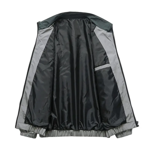 Veste coupe-vent imperméable personnalisée pour homme, légère, en polyester/nylon, vêtements de sport d'extérieur, logo personnalisé, veste d'extérieur - Product Image 6