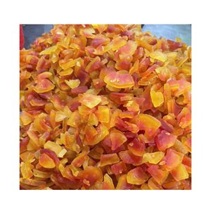 ผลไม้เมืองร้อนหั่นมะละกออบแห้งแบบหวานสำหรับผู้ซื้อขายส่งทั่วโลก - Product Image 3