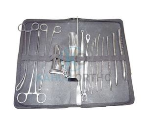 ชุดเครื่องมือผ่าตัดขยายและขูดเนื้อเยื่อ KAHLU คุณภาพสูง ผลิตจากเหล็กกล้าไร้สนิมสำหรับศัลยกรรมกระดูก ใช้ซ้ำได้ ได้รับการรับรองมาตรฐาน CE - Product Image 4