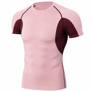 เสื้อรัดกล้ามเนื้อสำหรับออกกำลังกาย MMA BJJ สำหรับผู้ใหญ่ ยูนิเซ็กซ์ ผ้ายืดสแปนเด็กซ์/คอตตอน แขนยาว ย้อมสีทั้งตัว ป้องกันรังสียูวี UPF50+ แห้งเร็ว 220 กรัม - Product Image 6