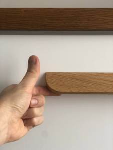 Poignées de porte et de fenêtre anciennes, poignées de porte de placard et poignées de meubles en bois de noyer personnalisées, boutons de tiroir, poignées de meuble de cuisine - Product Image 6
